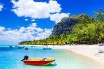 Water sport activities in beautiful Mauritius island Water sport activities in beautiful Mauritius island